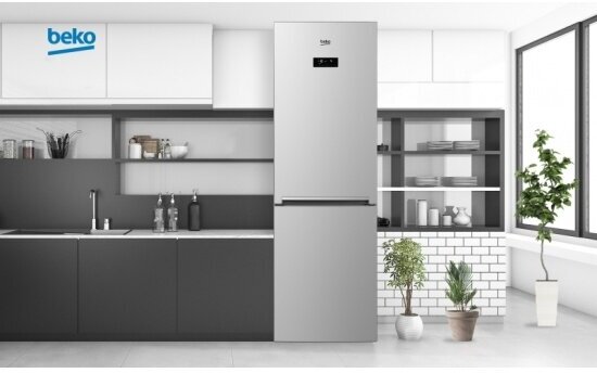 Холодильник BEKO , двухкамерный, белый - фото №4