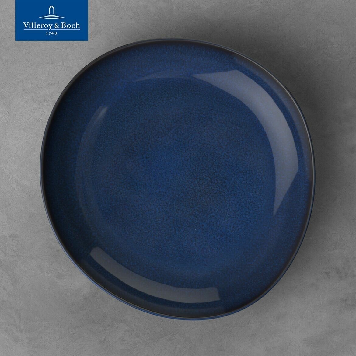 Салатник Lave bleu Like. by Villeroy & Boch, 27 см, Фарфор