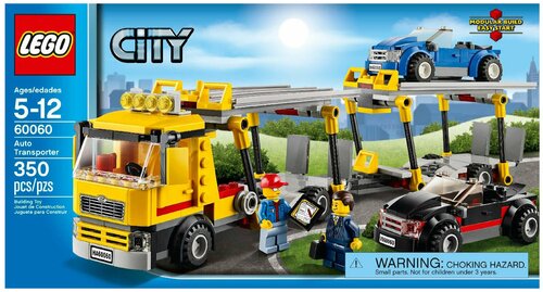 Конструктор LEGO City 60060 Автовоз, 350 дет.