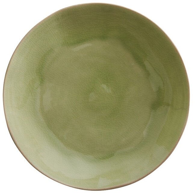 Тарелка закусочная Riviera 21,5 см материал керамика, цвет зеленый, Costa Nova, Португалия, NAP215-VRF(NAP215-01616E)