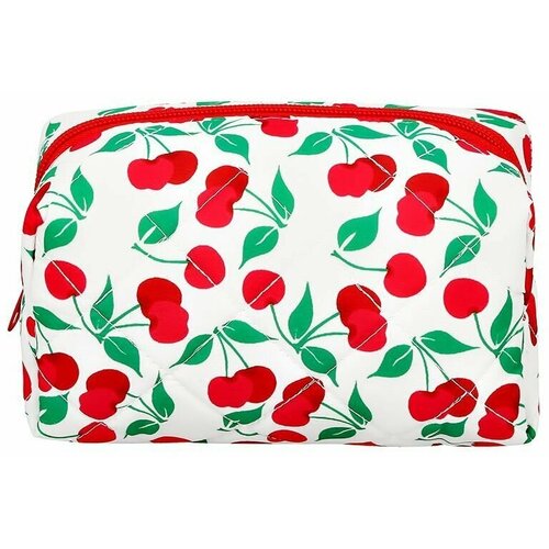 фото Косметичка lady pink, 22.6х13.3, красный, белый