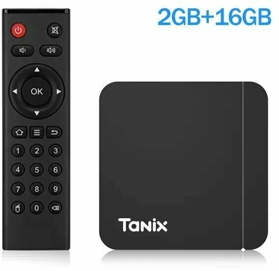 TANIX W2 2+16GB HD 4K Андроид 11.0 Смарт-ТВ-бокс S905W2 двойной Wi-Fi блютуз телевизионная приставка