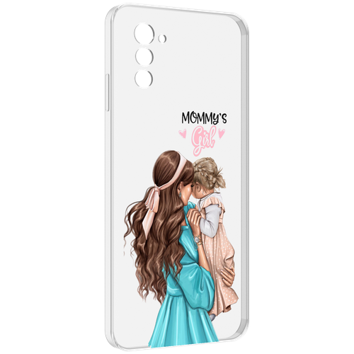 Чехол MyPads Мама-девочки женский для UleFone Note 12 / Note 12P задняя-панель-накладка-бампер