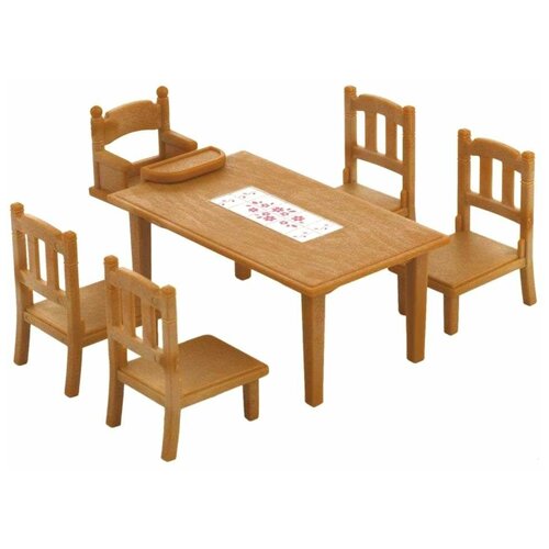 4506/2933 Игровой набор Sylvanian Families Обеденный стол с 5-ю стульями