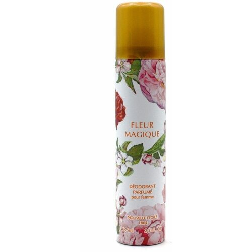 Дезодорант Магический цветок Magique Fleur 75 мл. дезодоранты новая заря дезодорант парфюмированный для женщин красная москва