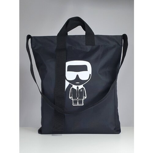 фото Sonnenblume сумка женская через плечо черная тканевая hello karl