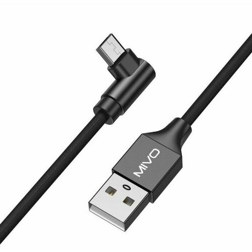 кабель для зарядки usb micro usb mivo mx 51m 1м 2 4 а Кабель Micro USB Mivo MX-80M 100см
