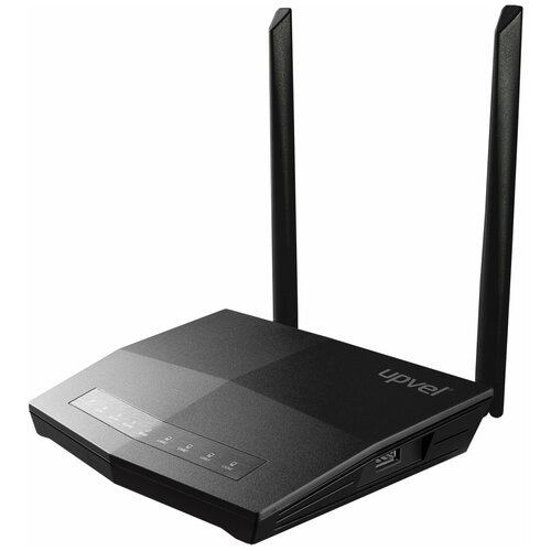 фото Wi-fi роутер upvel ur-447n4g, черный