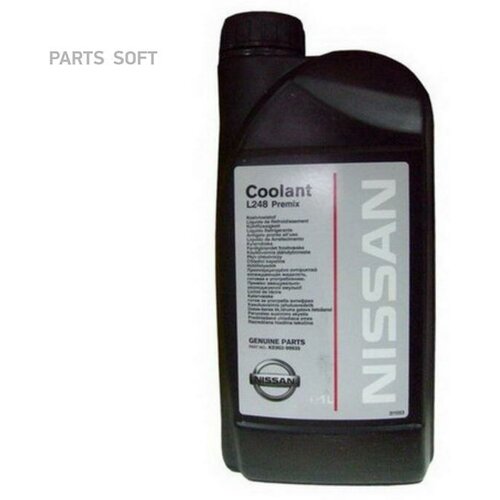 NISSAN KE90299935 Антифриз Nissan Coolant L248 Premix 1л 2157₽