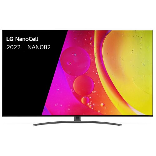 75" Телевизор LG 75NANO826QB 2022 NanoCell, HDR, LED RU, черный