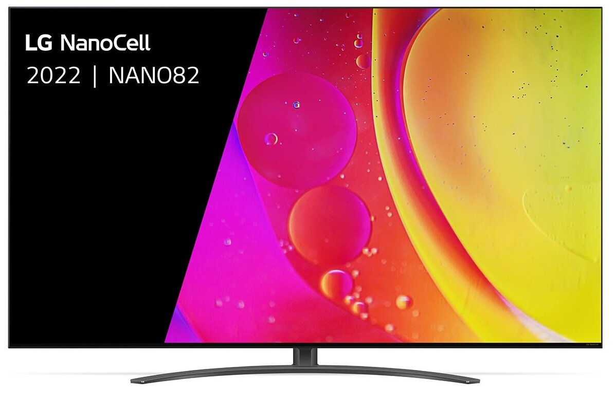 Телевизор LG 75NANO826QB.ARUB, 75", NanoCell, 4K Ultra HD, серый - фото №1