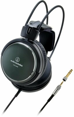 Наушники Audio-Technica ATH-A990Z, черный/зеленый