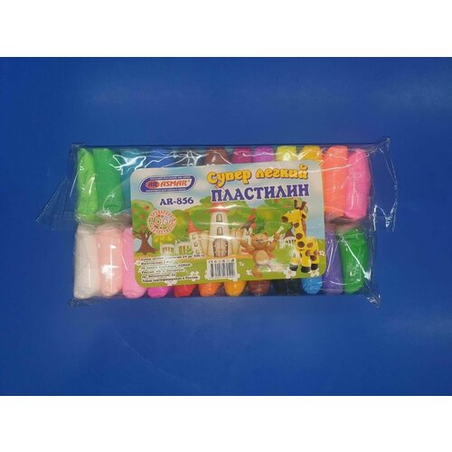 Суперлегкий пластилин 24 цвета со стеком