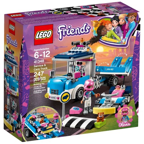 Конструктор LEGO Friends 41348 Грузовик техобслуживания, 247 дет. конструктор lego friends 41348 грузовик техобслуживания 247 дет