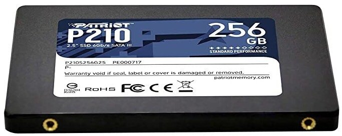 SSD накопитель PATRIOT P210 256ГБ, 2.5", SATA III - фото №6