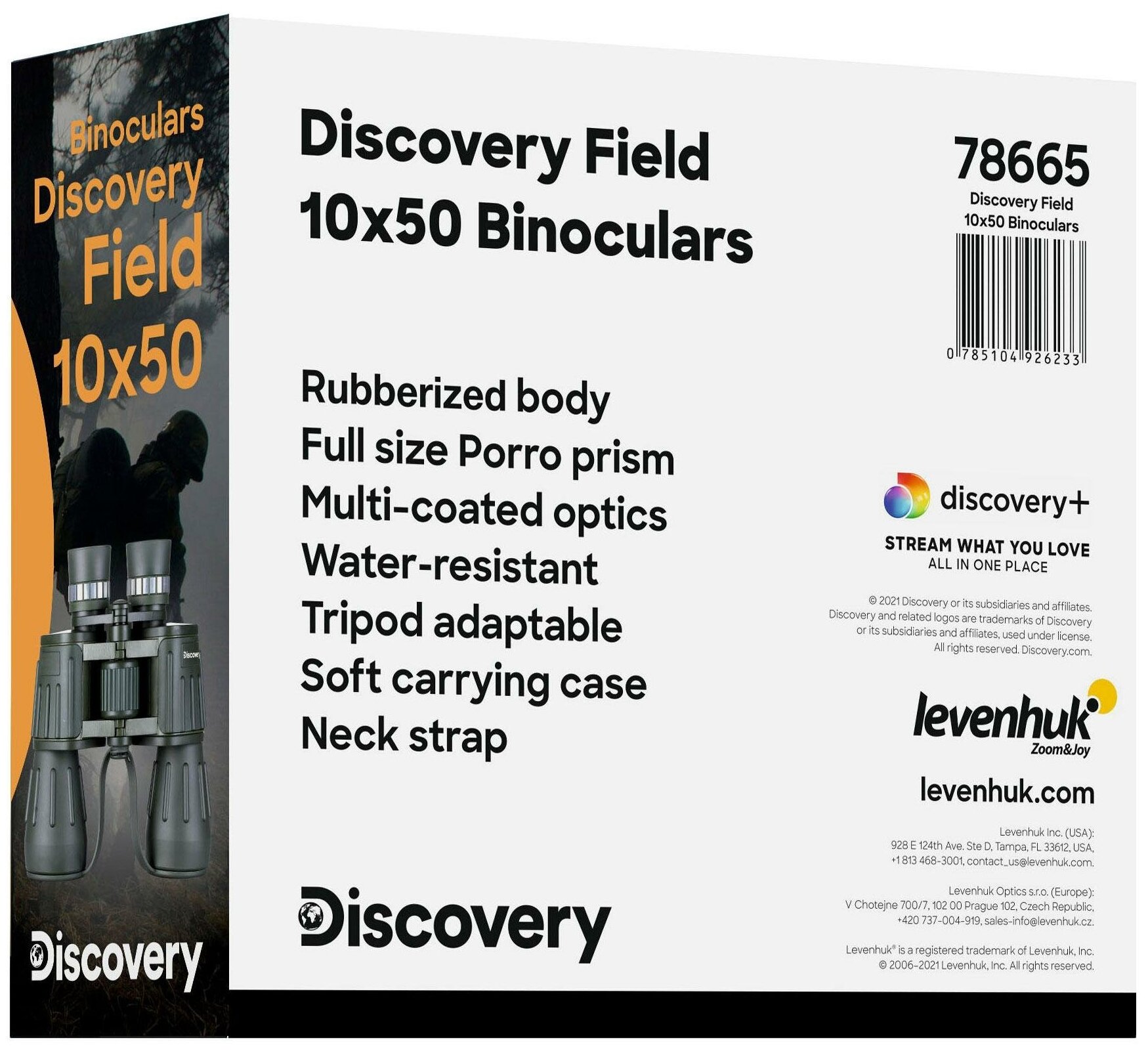Бинокль Discovery Field 10x50