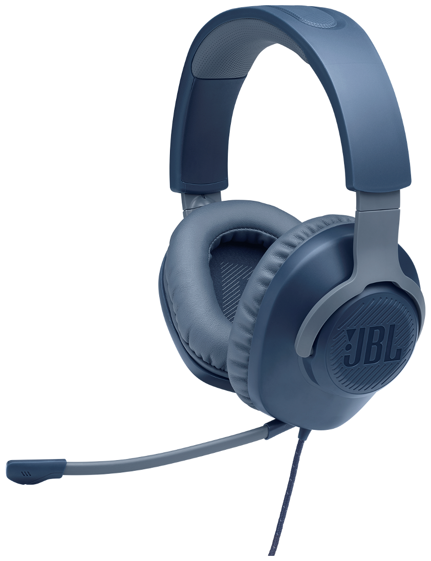 Наушники JBL Quantum 100 Blue JBLQUANTUM100BLU