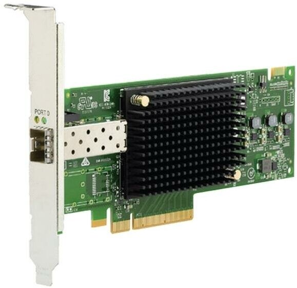 Сетевой адаптер Broadcom Emulex LPe32000-M2 Gen 6 , 1-port, 32Gb/s, PCIe Gen3 x8, LC MMF 100m, трансивер установлен