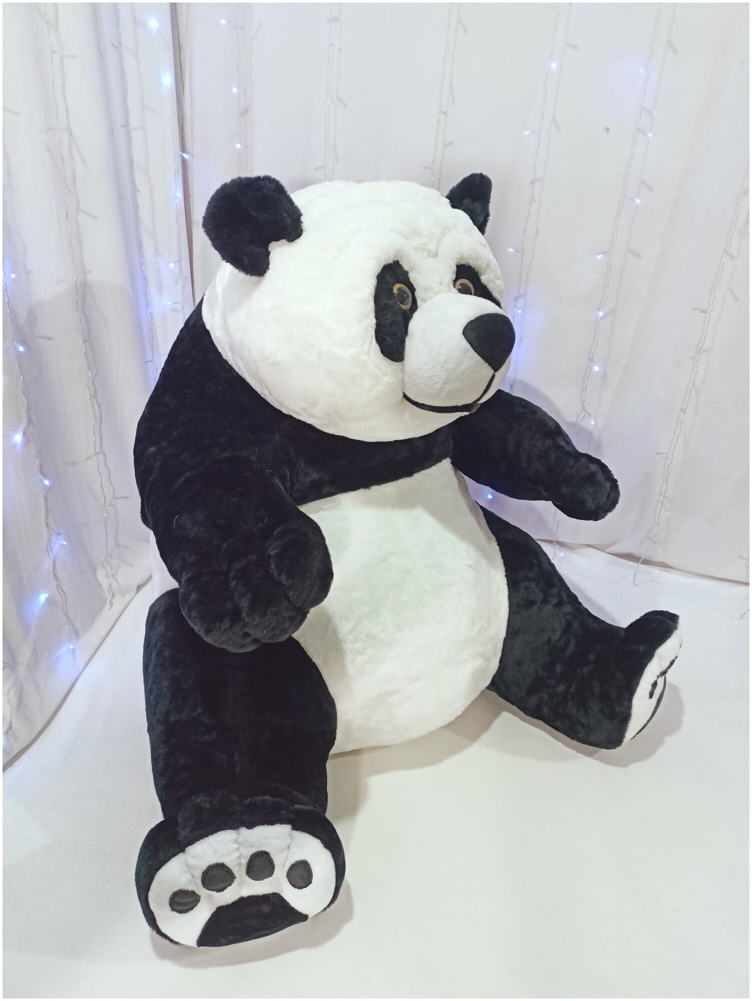 Большая мягкая игрушка панда ручной работы ( 100 см. ) - фотография № 1