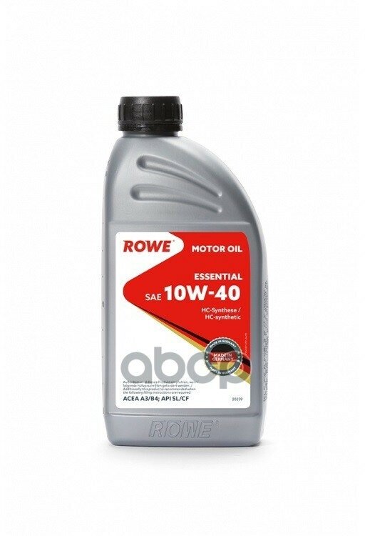 ROWE Масло Моторное Rowe