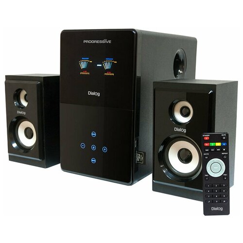 Сабвуфер Dialog AP-220, black dialog progressive ap 222b black