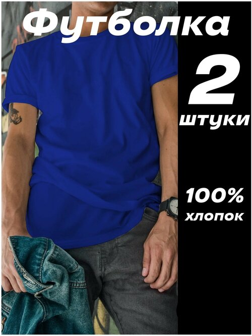 Мужская футболка XXXL (Василек) 2 шт