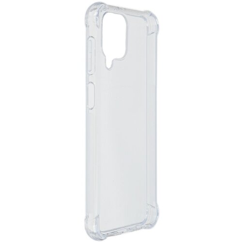 Чехол противоударный Brosco для Samsung Galaxy M33 с защитой камер Silicone Transparent SS-M33-HARD-TPU-TRANSPARENT противоударный чехол с защитой камеры mcover на samsung m33 черный