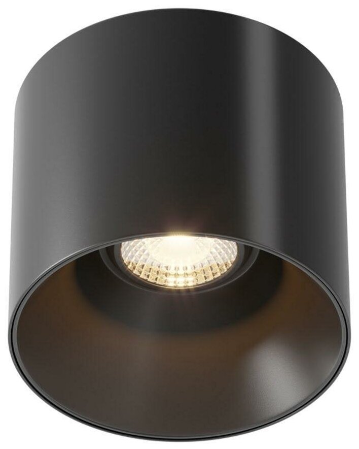 Потолочный светодиодный светильник Maytoni Technical Alfa LED C064CL-01-25W3K-RD-B