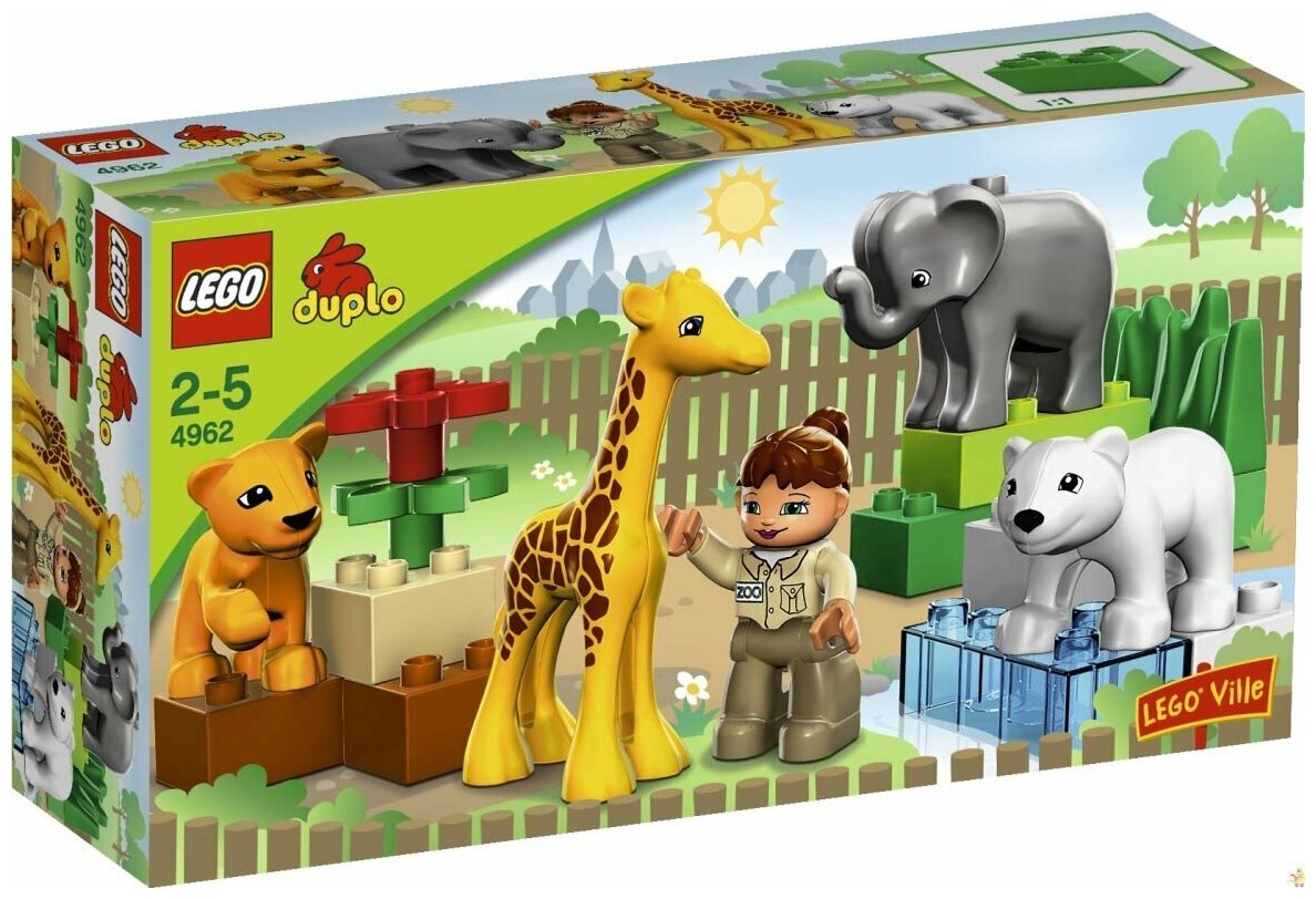 LEGO® Duplo 4962 Детеныши животных