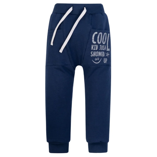 фото Брюки утенок размер 86, темно-синий/крутой