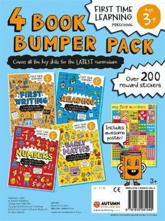 First Time Learning. 4 Book Bumper Pack 3+ - фото №1