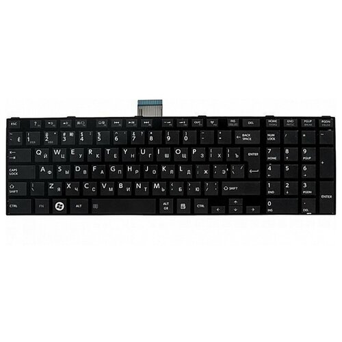 Клавиатура для ноутбука Toshiba P850 P855 P875 Pn MP-11B56SU-528 MP-11B56SU-528A MP-11B56SU-930 - горизонтальный Enter 989₽