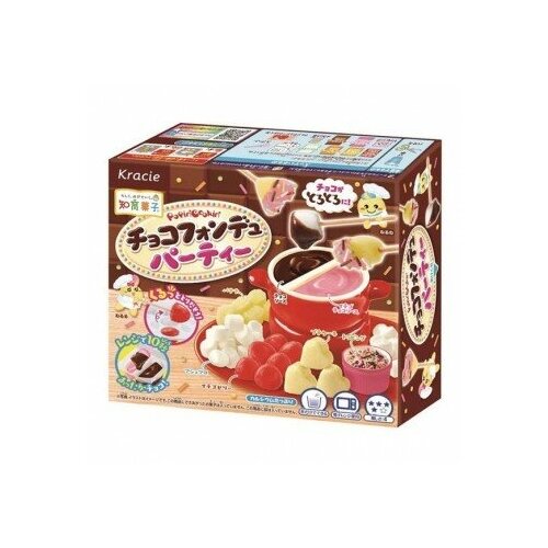 Аборы для детей - еда из порошка сделай сам Popin' Cookin' , Шоколадный Фондю , Оригинал из Японии!