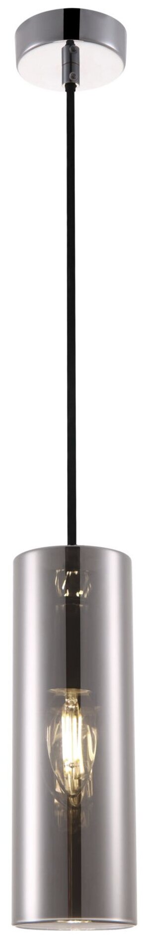 Потолочный светильник MAYTONI Gioia P011PL, E14, 40 Вт, кол-во ламп: 1 шт., цвет: хром