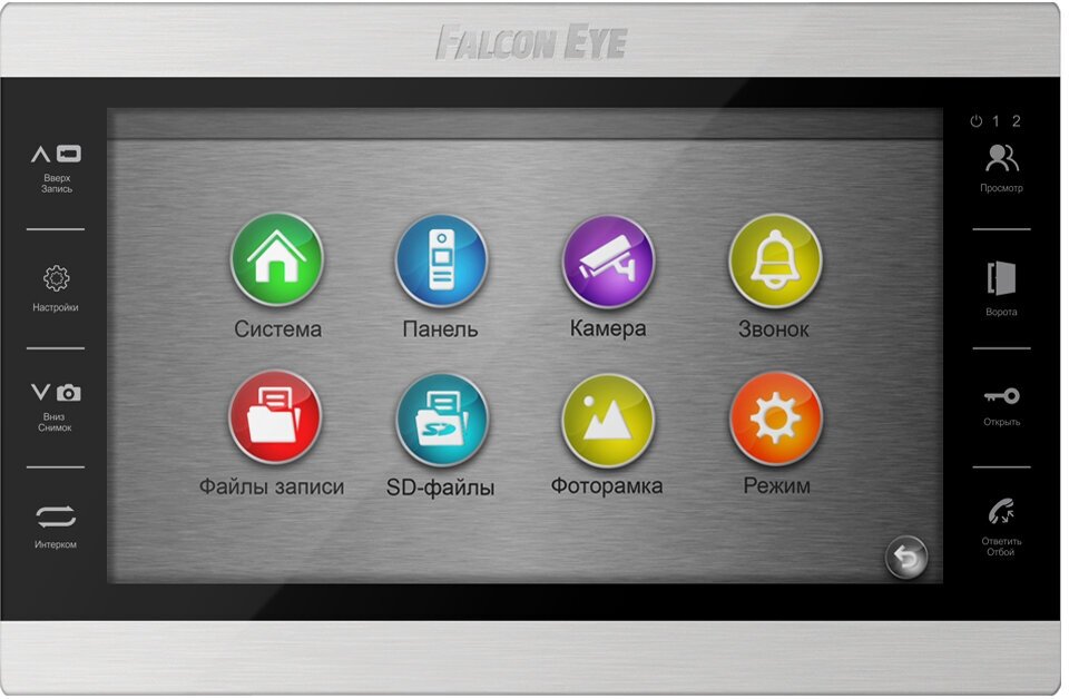 Монитор видеодомофона Falcon Eye Atlas Plus HD Black