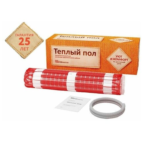 Комплект «Теплый пол» (мат) WSM 2190Вт/14.5кв. м Warmstad 100035666100 комплект теплый пол мат wsm 580вт3 85кв м warmstad 100035657400 1 шт