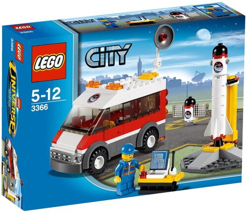 Конструктор LEGO City 3366 Пусковая платформа, 161 дет.