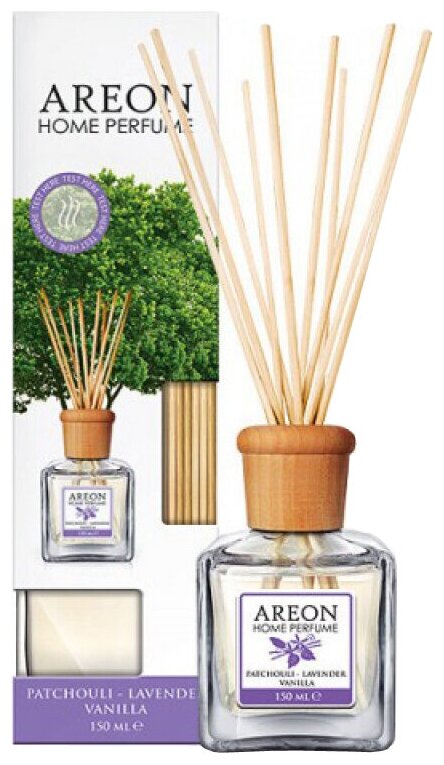 Аромадиффузор AREON "Home Perfume", жидкий, для дома, 150 мл., Patchouli-Lavender Vanilla (Пачули-Лаванда Ваниль)
