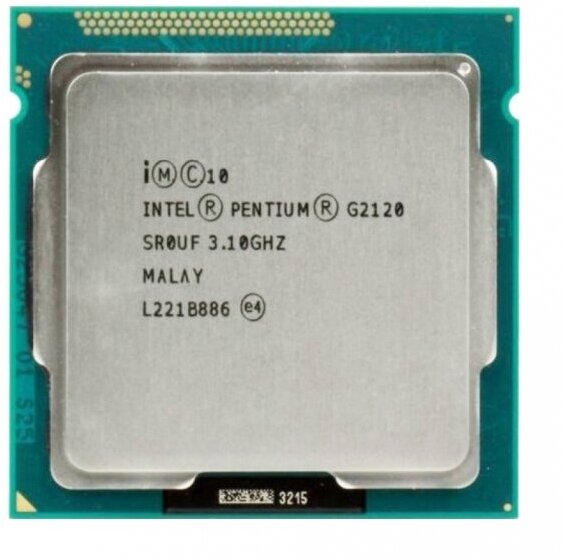 Процессор Intel Pentium G2120 Ivy Bridge LGA1155 2 x 3100 МГц