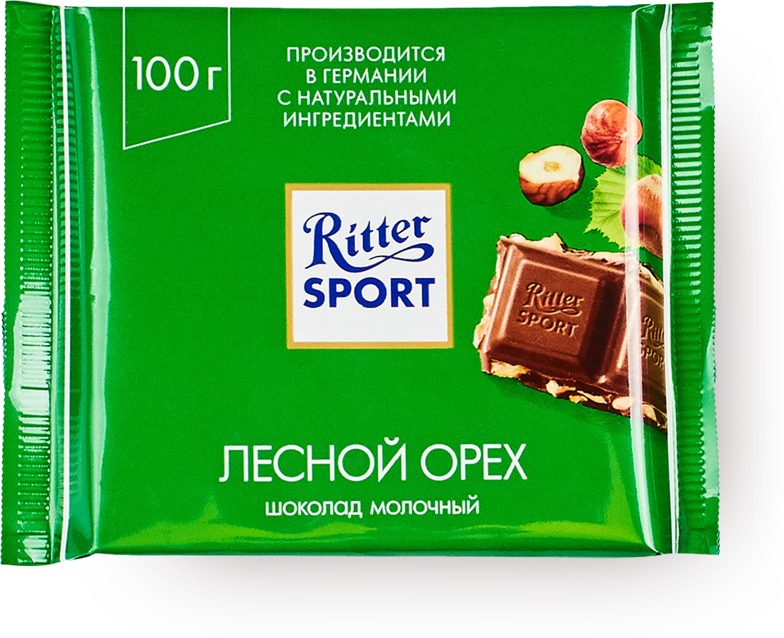 Шоколад Молочный С Лесными Орехами 100 Г RITTER - фото №17