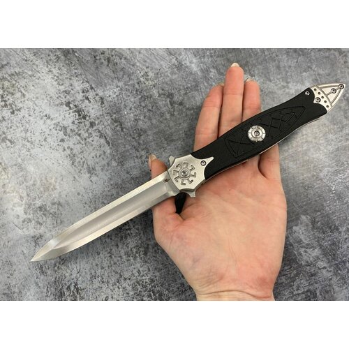 фото Складной нож варяг-02, сталь d2, g10, сталь reptilian