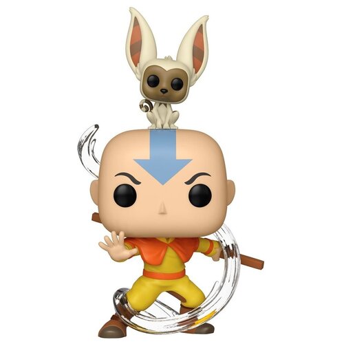 Фигурка Funko POP! Аватар: Легенда об Аанге - Аанг и Момо 36463, 9.5 см фигурка funko pop animation avatar the last airbender aang with momo 534 36463