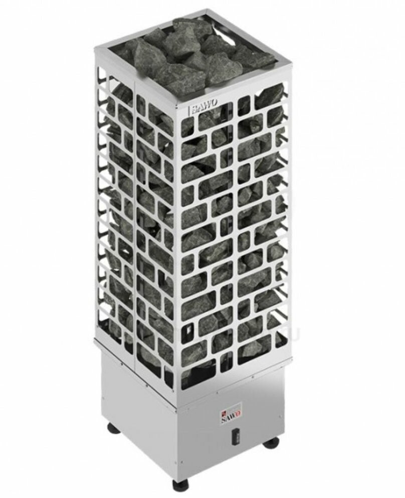 Электрическая печь SAWO Cubos CUB3-60Ni2-P 6 кВт (встроенный блок мощности, пульт покупается отдельно) - фотография № 2