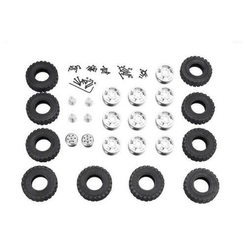 Комплект колес WPL 6WD, металллические диски, KIT