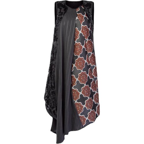 фото Платье ter et bantine, вечернее, прямой силуэт, миди, размер 42, черный