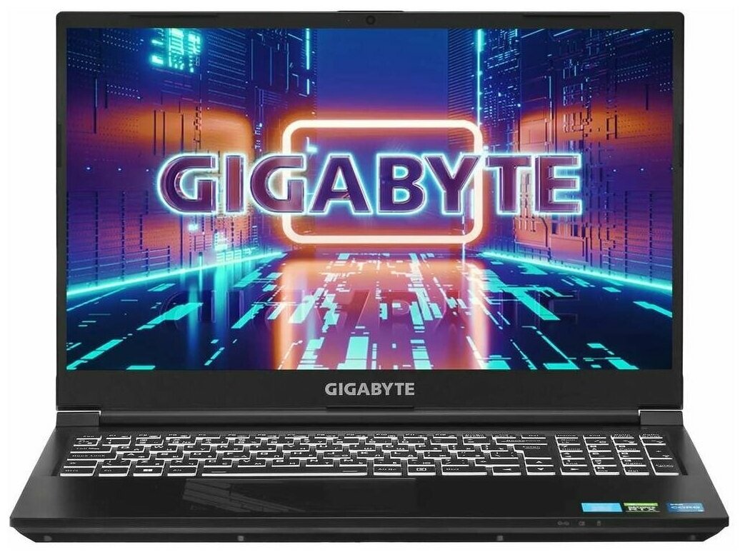 Ноутбук Gigabyte G7 Core i5 12500H 16Gb SSD512Gb NVIDIA GeForce RTX 3050 Ti 4Gb 17.3" IPS FHD (1920x1080) Free DOS black WiFi BT Cam