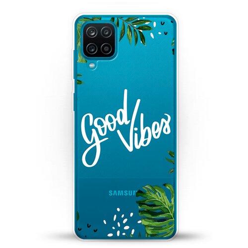 фото Силиконовый чехол good vibes на samsung galaxy a12 andy & paul