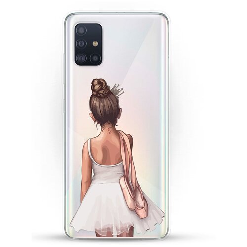 фото Силиконовый чехол юная балерина на samsung galaxy a51 andy & paul