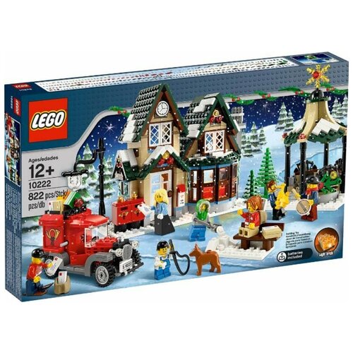 Конструктор LEGO Creator 10222 Зимняя деревенская почта, 822 дет. конструктор lego seasonal 10216 зимняя деревенская пекарня 687 дет