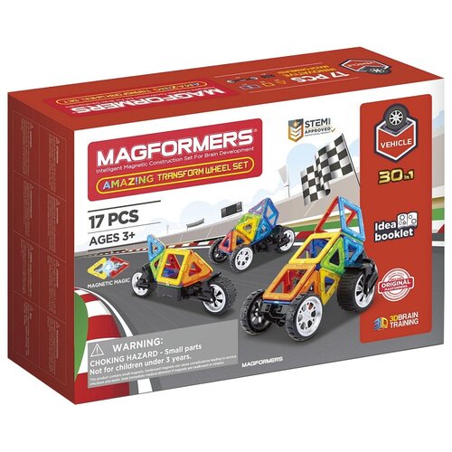 фото Конструктор magformers vehicle 707019 колеса-трансформеры